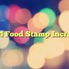 2024 Food Stamp Increase