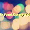 2024 Pa Food Stamp Schedule