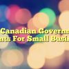 Usa Canadian Government Grants For Small Business