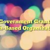 Usa Government Grants For Faith-Based Organizations